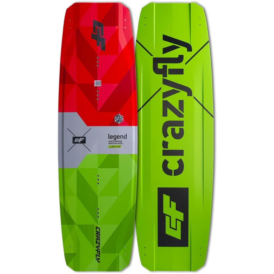 2021 Crazyfly Legend Twin Tip Kiteboard - 40% OFF Discounts Apply ! - Image 2