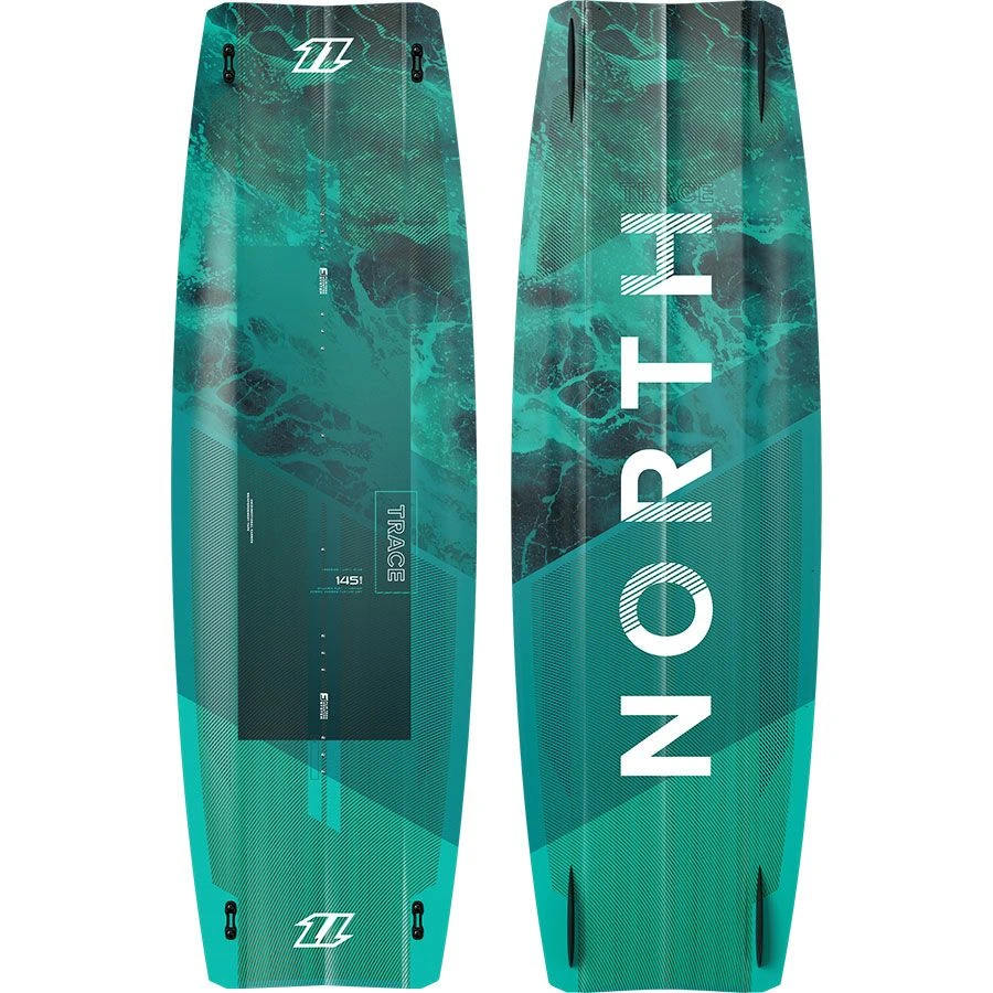 North 2023 Trace Freeride / Light Wind Twintip Kiteboard Discounts Apply !