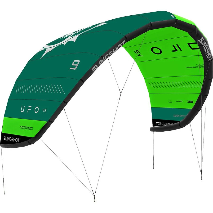 Slingshot UFO V2 Limited Edition Green Zero Strut Foil Kite - 30% Off Discounts Apply ! - Image 2