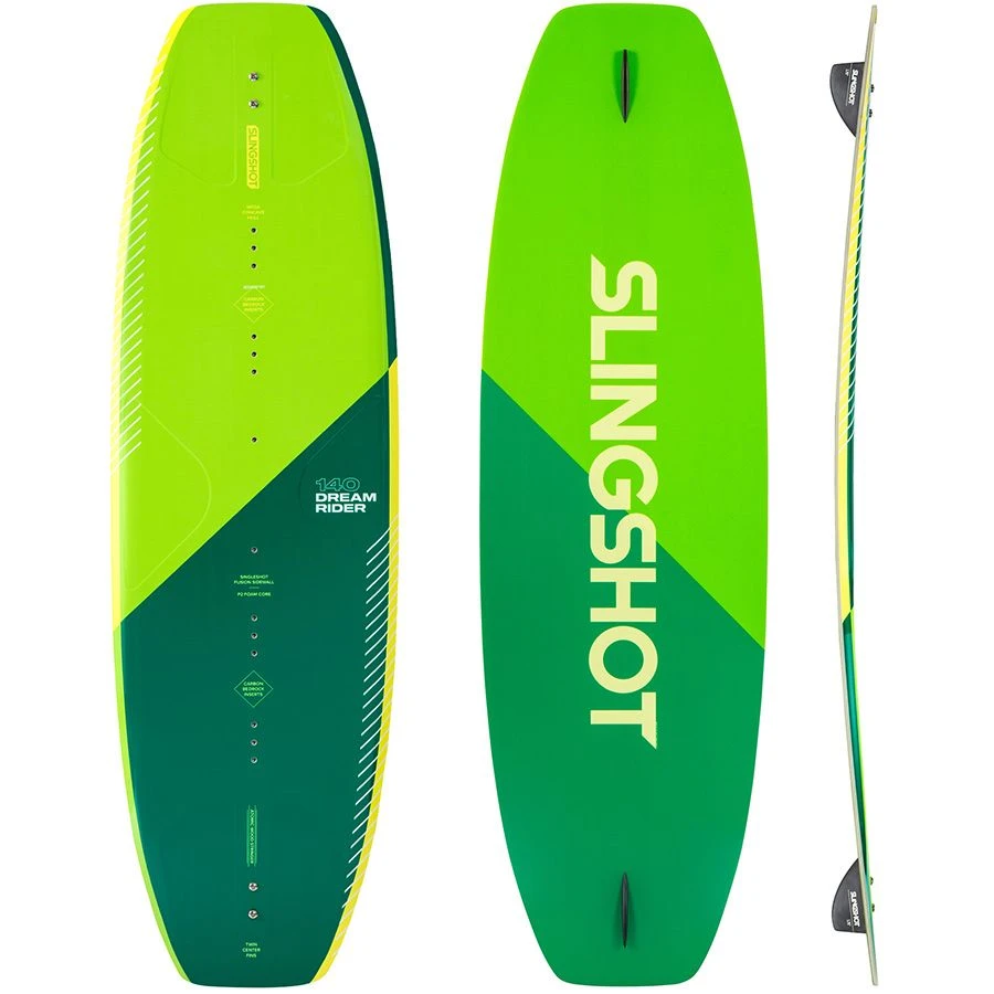 Slingshot Dream Rider V1 - Freeride Comfort Twintip Kiteboard Discounts Apply !